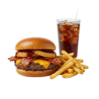 BBQ Bacon Burger Combo